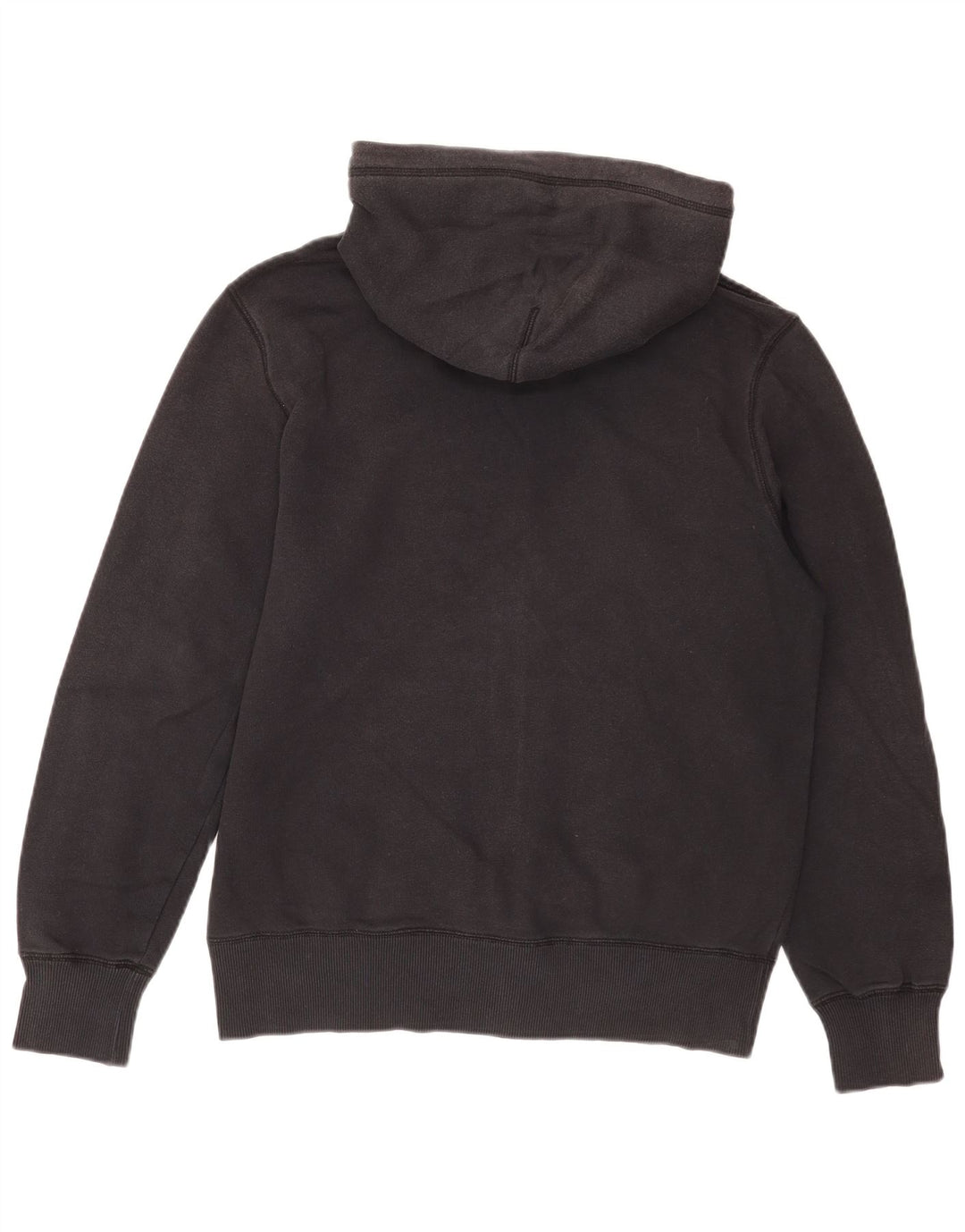 Felpa con cappuccio e zip Nike da uomo in cotone nero medio