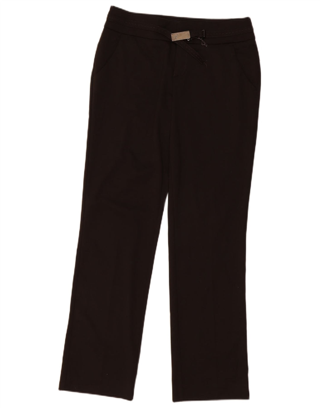 Pantaloni Casual Bootcut da Donna TRUSSARDI IT 44 Medio W32 L31 Marrone