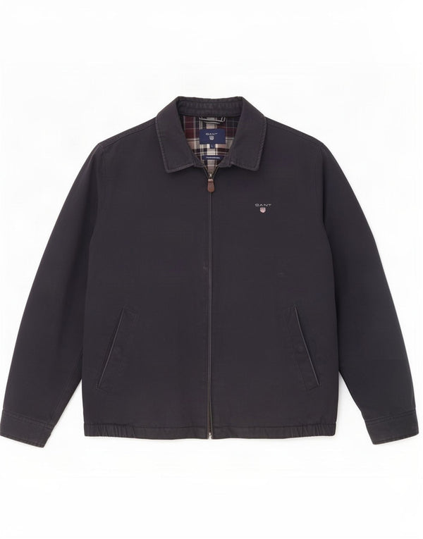 Giubbotto bomber da uomo Gant UK 40 grande cotone blu navy