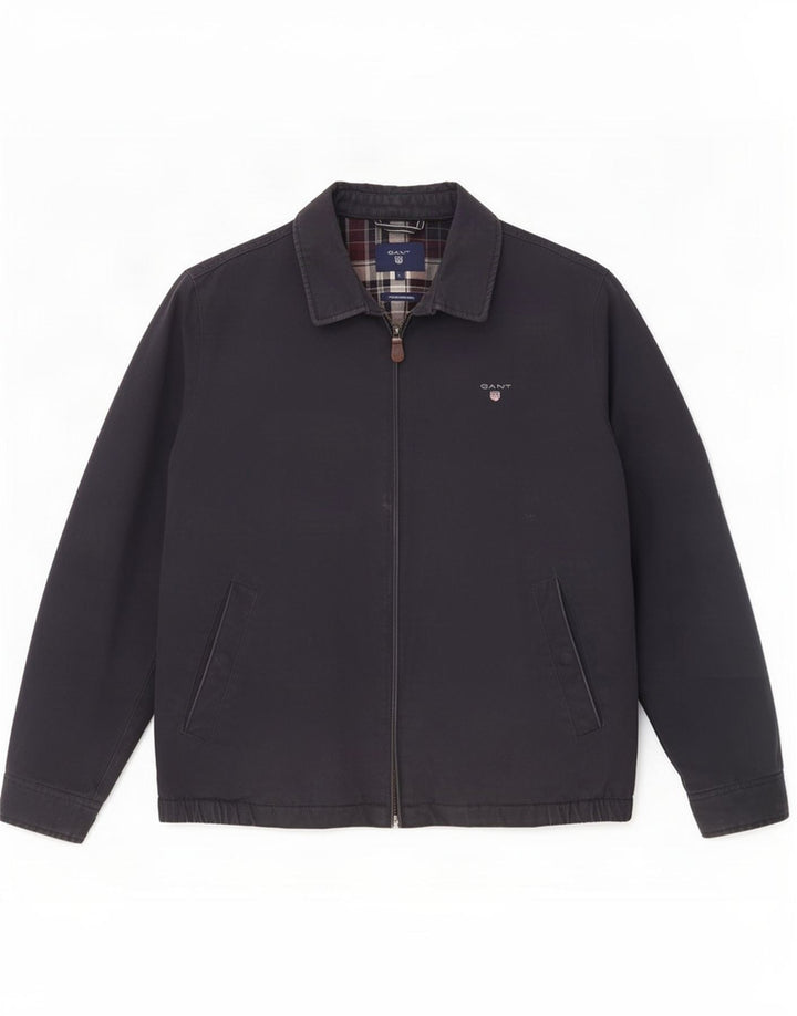 Giubbotto bomber da uomo Gant UK 40 grande cotone blu navy