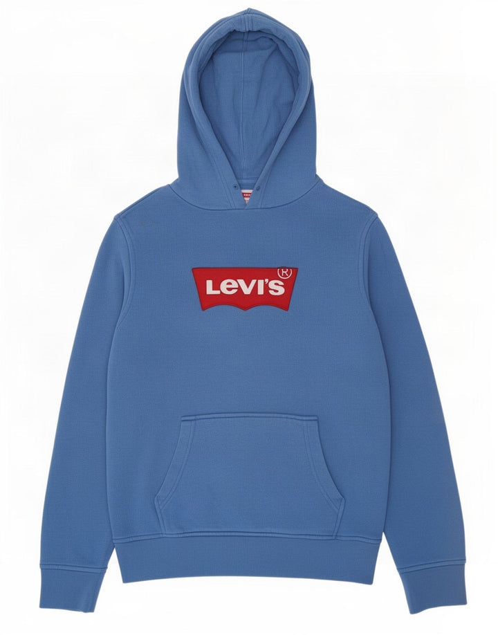 Maglione con cappuccio grafico da uomo Levi's piccolo blu