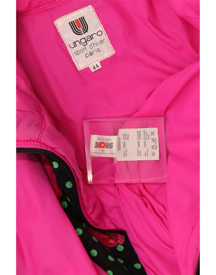 Tuta da sci da donna Ungaro IT 44 Cotone floreale nero medio