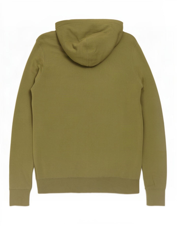 Maglione con cappuccio e zip da uomo Converse XL in cotone verde