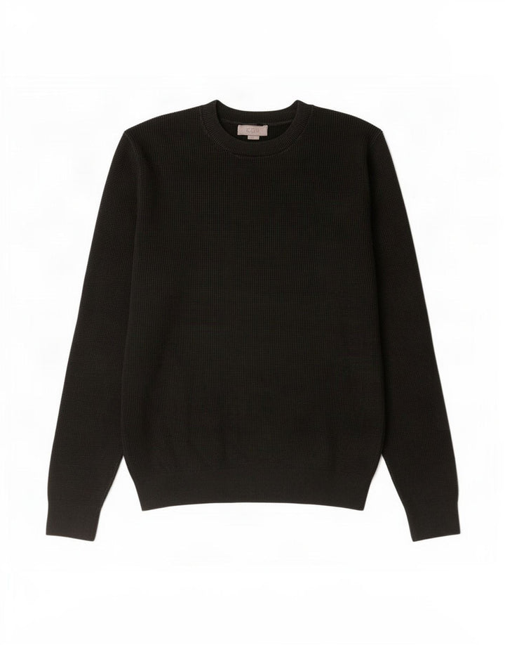 Maglione girocollo da uomo Cos piccolo in cotone nero