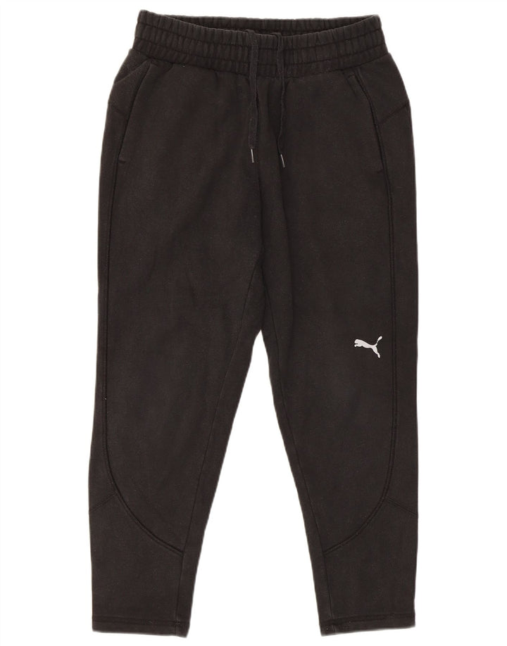 Pantaloni da tuta da uomo Puma Joggers piccoli in cotone nero