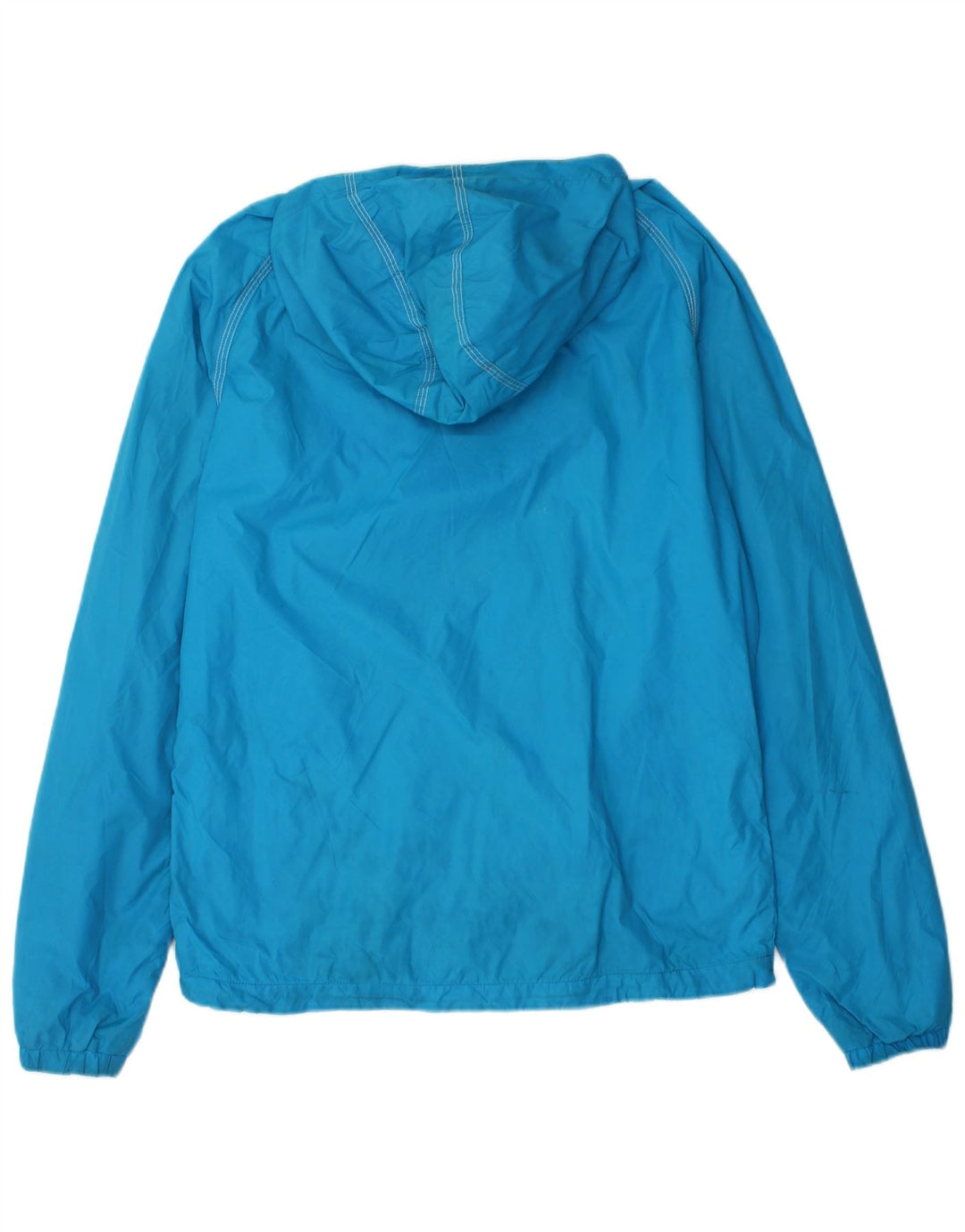 Giacca antipioggia con cappuccio da uomo Jack & Jones UK 36 piccola in nylon blu