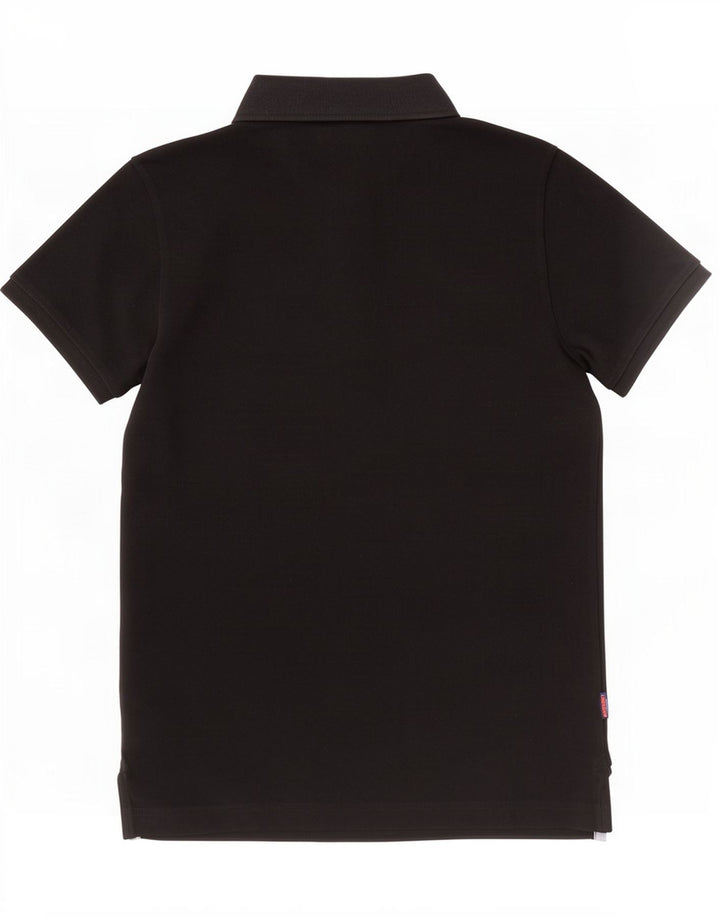 Polo da uomo Superdry in cotone nero medio