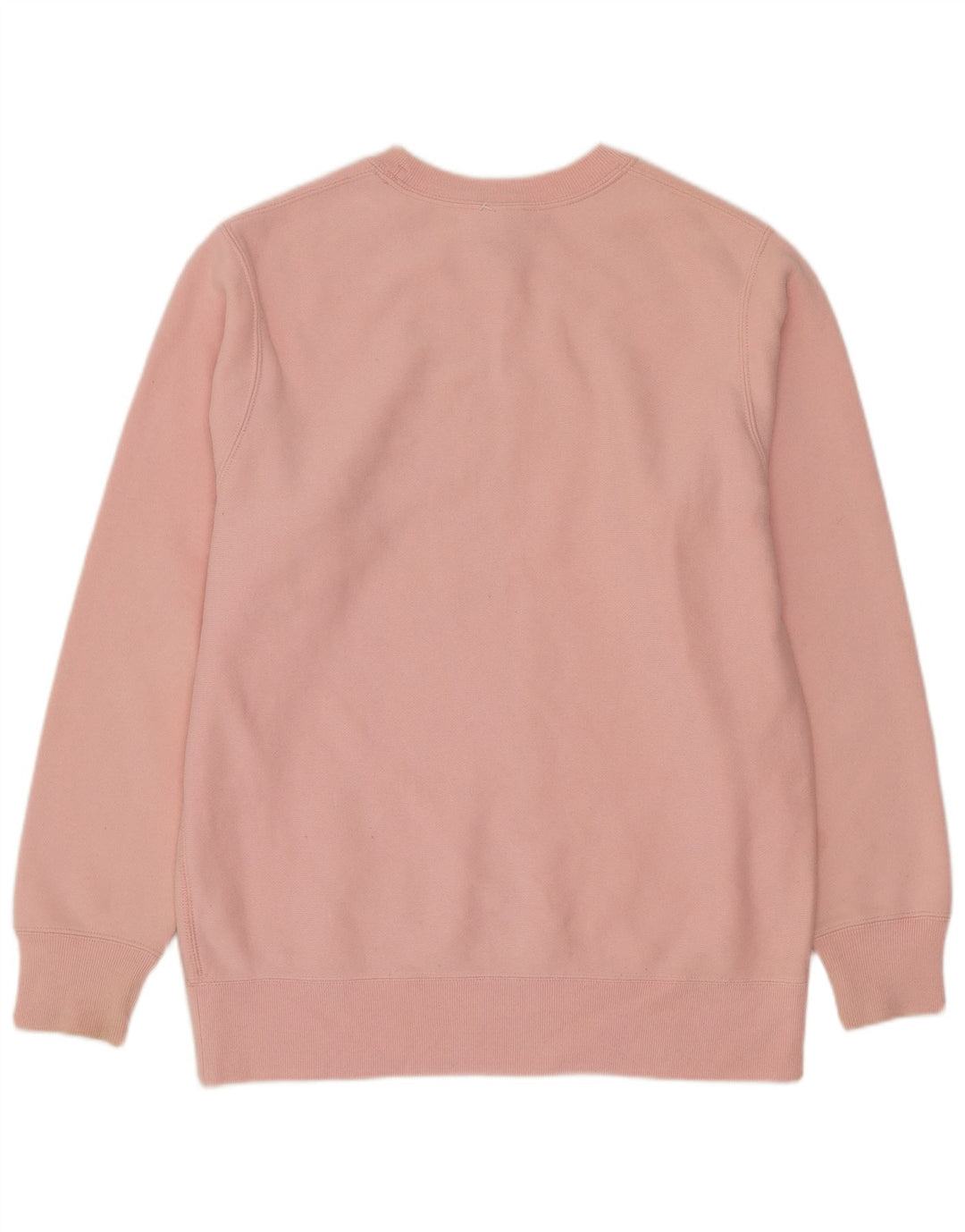 Felpa oversize da donna Champion, maglione UK 10, piccolo cotone rosa