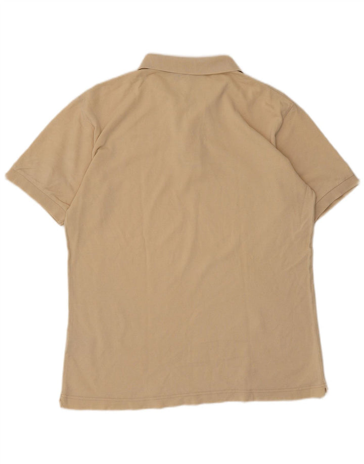 Polo Kappa Uomo Cotone Beige Medio