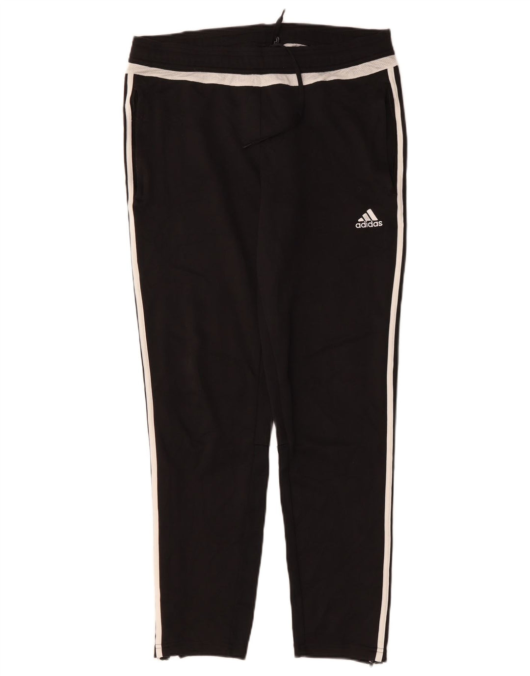 Pantaloni da tuta ADIDAS Climacool da donna UK 16/18 Large Nero Poliestere