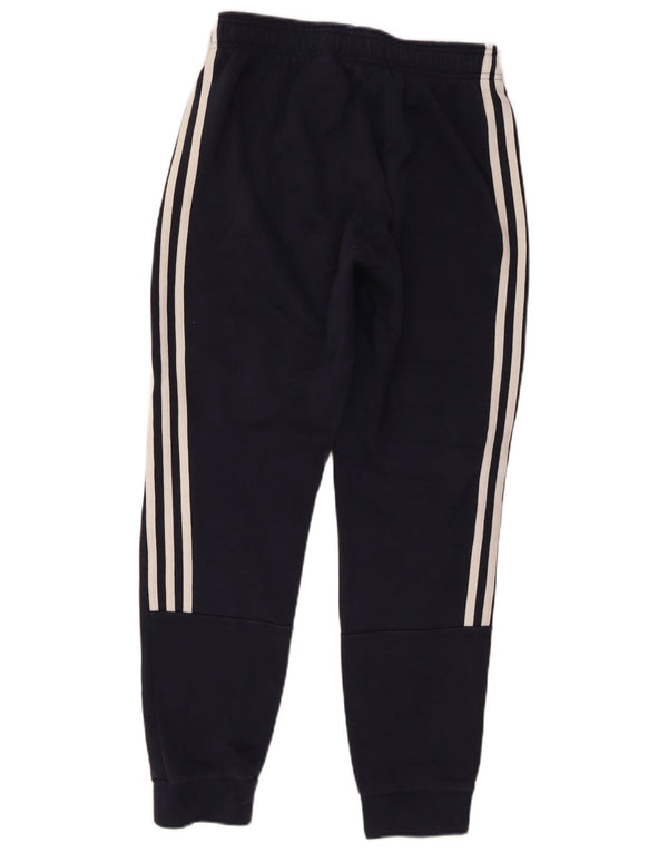 Pantaloni da tuta da uomo Adidas Joggers piccoli in cotone blu navy