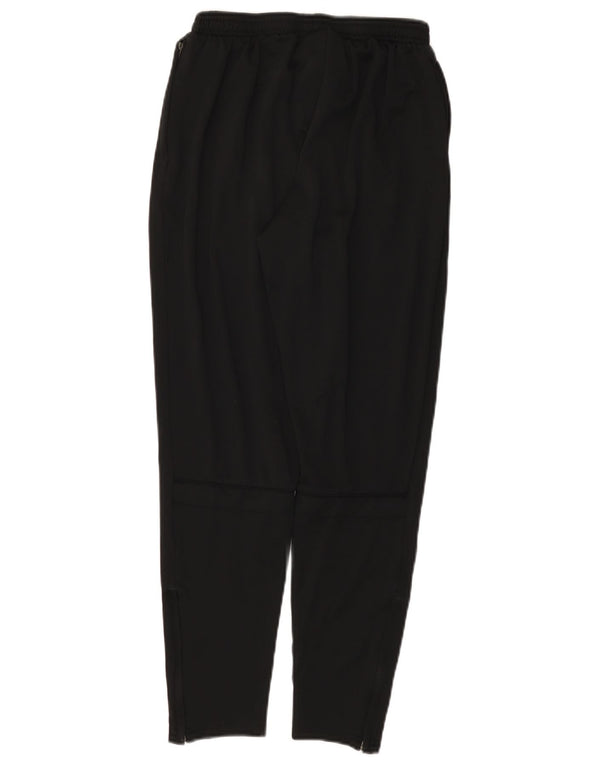 Nike Womens Dri Fit Tracksuit Trousers UK 14 Medium  Black Polyester