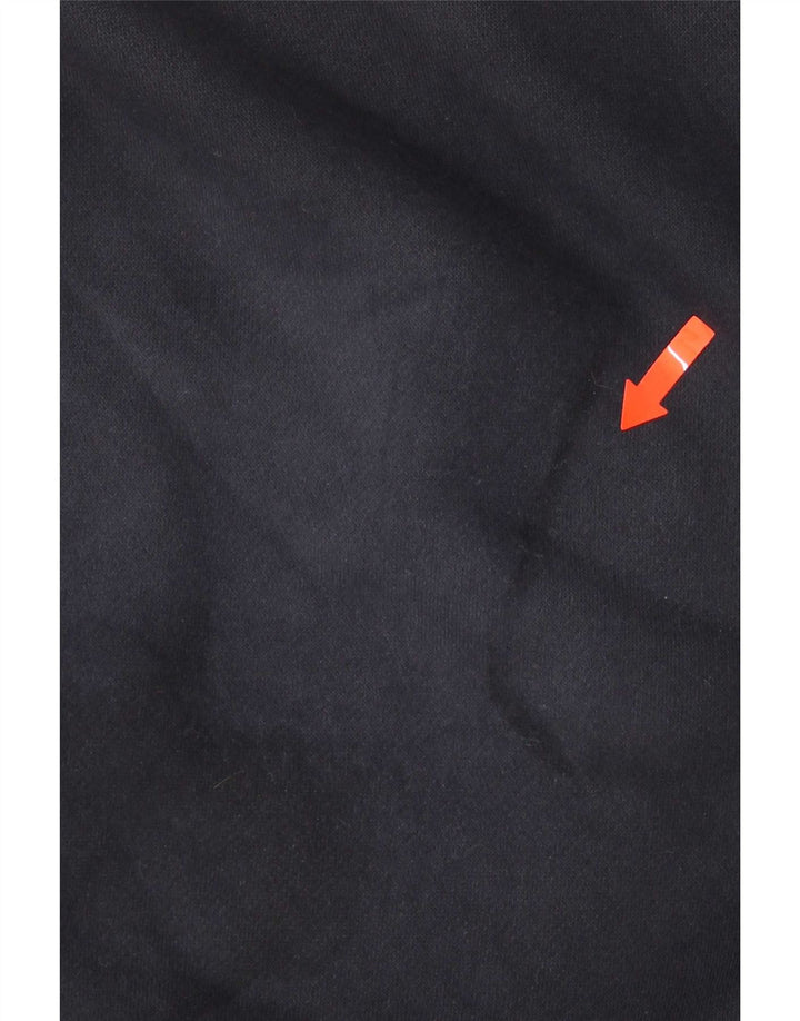 Felpa da uomo G-Star Maglione grande in cotone blu navy