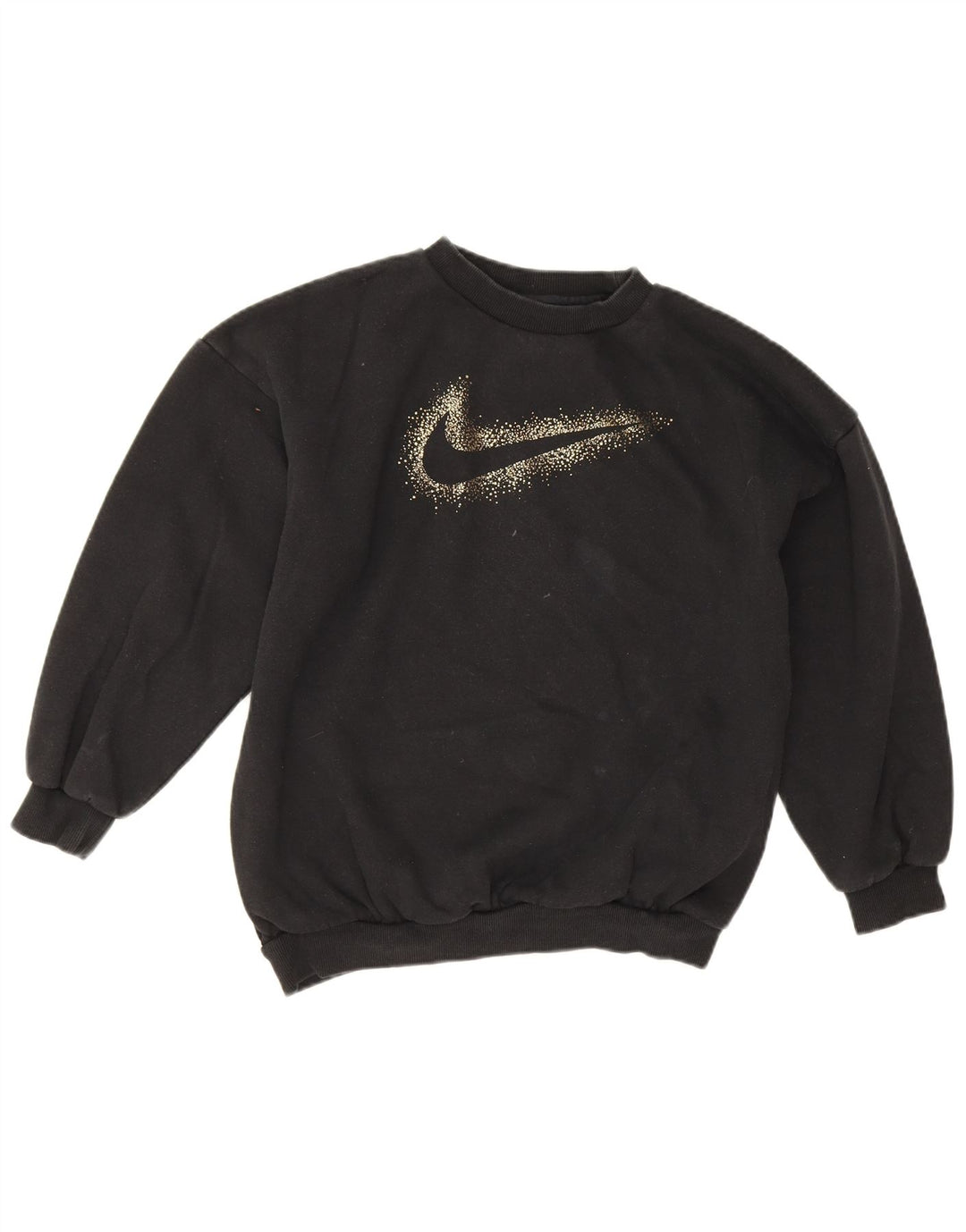 Felpa oversize con grafica Nike per ragazze, 12-13 anni, grande, nera