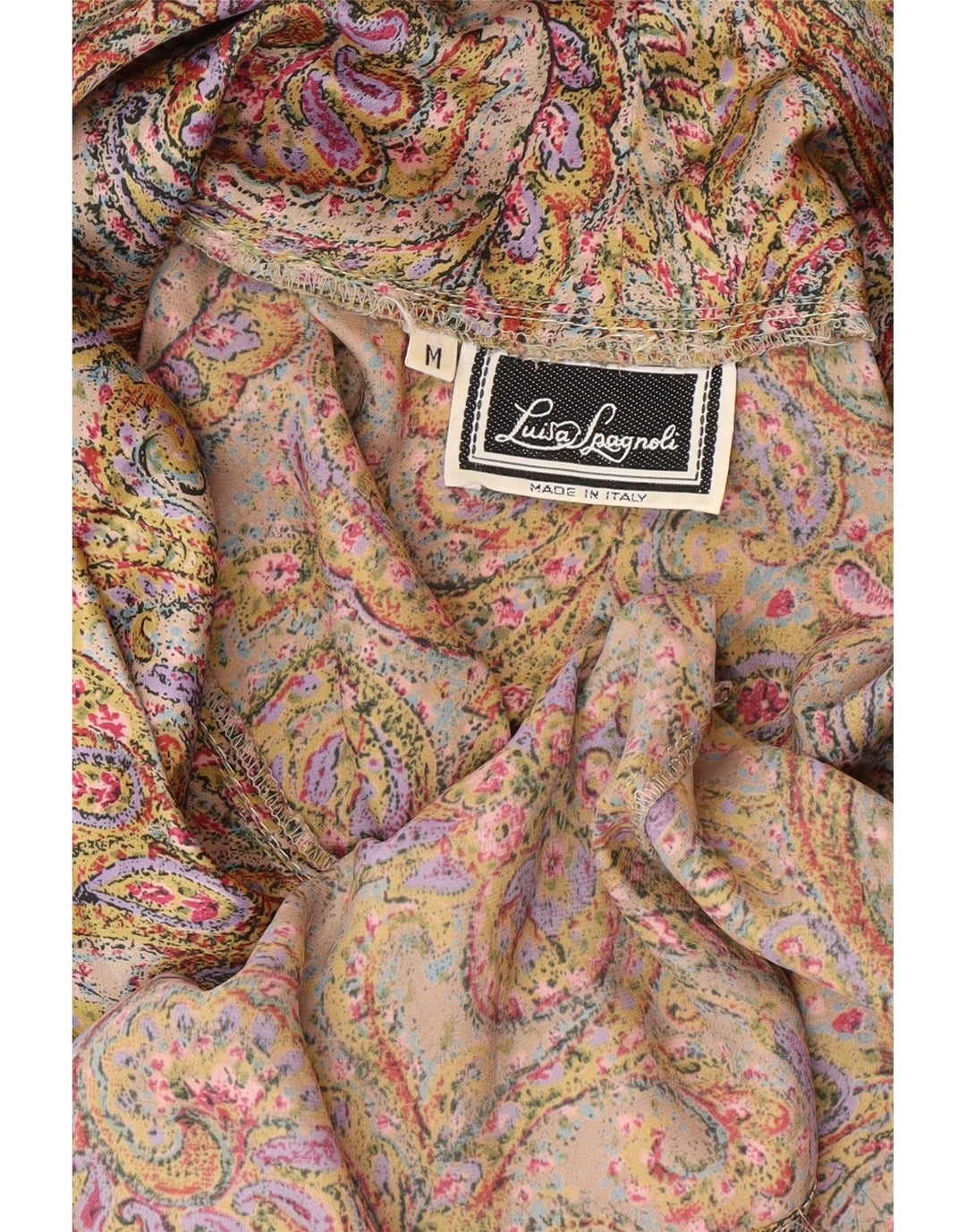 Camicetta da donna Luisa Spagnoli UK 14 Paisley medio multicolore