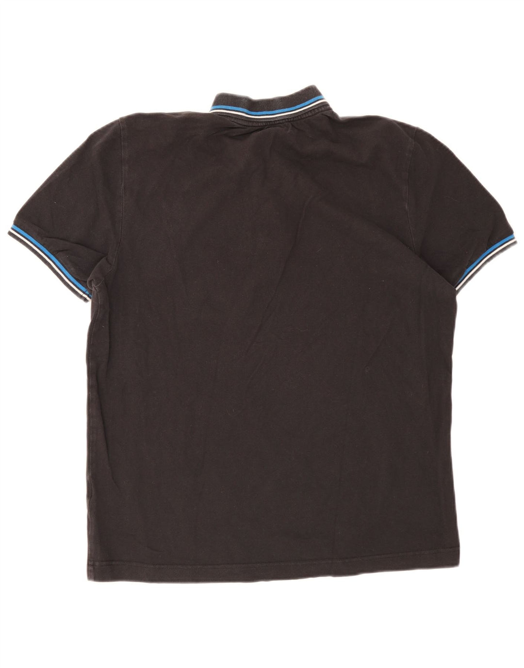 Polo Kappa Uomo Large a Righe Nere