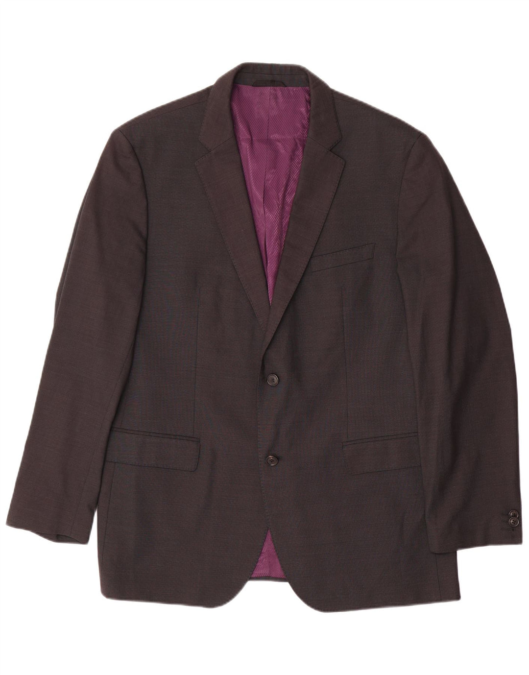 Giacca blazer da uomo a 2 bottoni Hugo Boss EU 54 2XL lana grigia