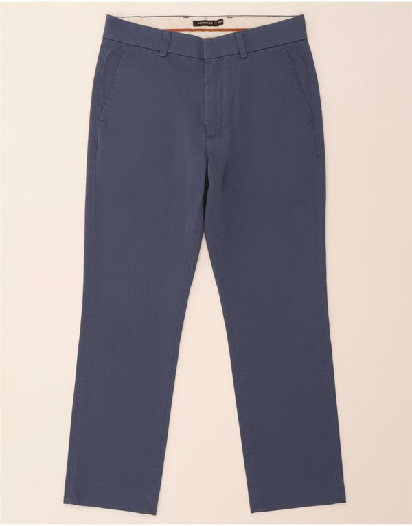 Pantaloni chino slim da uomo Dockers W31 L27 in cotone blu