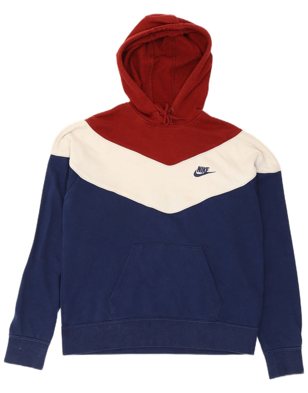 Felpa con cappuccio oversize da donna Nike UK 10 Small multicolore Colourblock