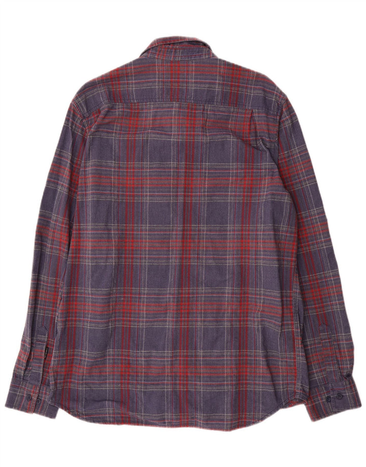 Camicia di flanella da uomo Vans XL in cotone a quadri multicolore