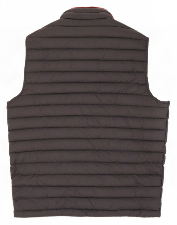 Gilet imbottito da uomo Tommy Hilfiger UK 38 medio nero in poliammide