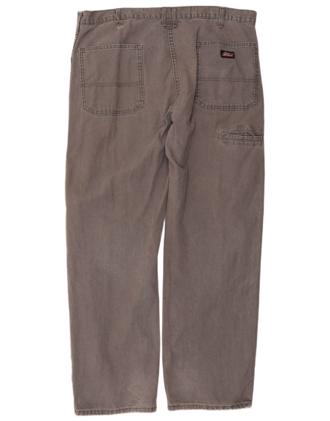 Pantaloni casual dritti da uomo Dickies W38 L30 cotone grigio