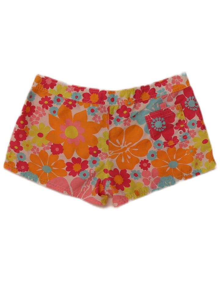Pantaloncini da bagno da donna Bear UK 14 Grande poliestere floreale multicolore