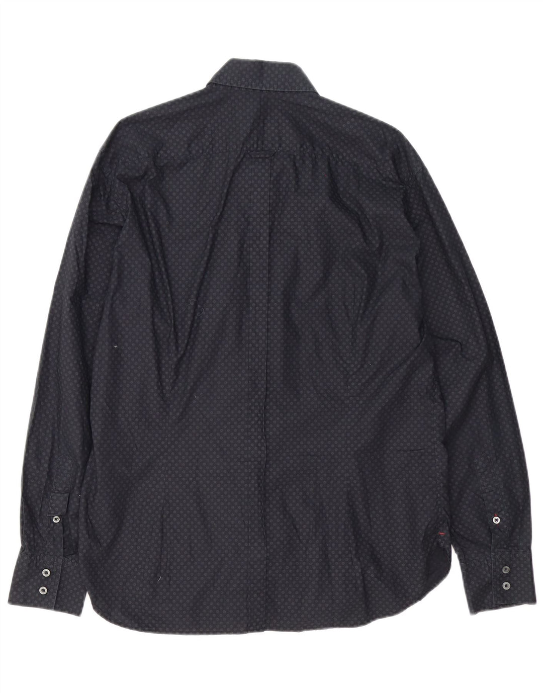 Camicia da uomo Paul Smith vestibilità classica XL cotone maculato nero