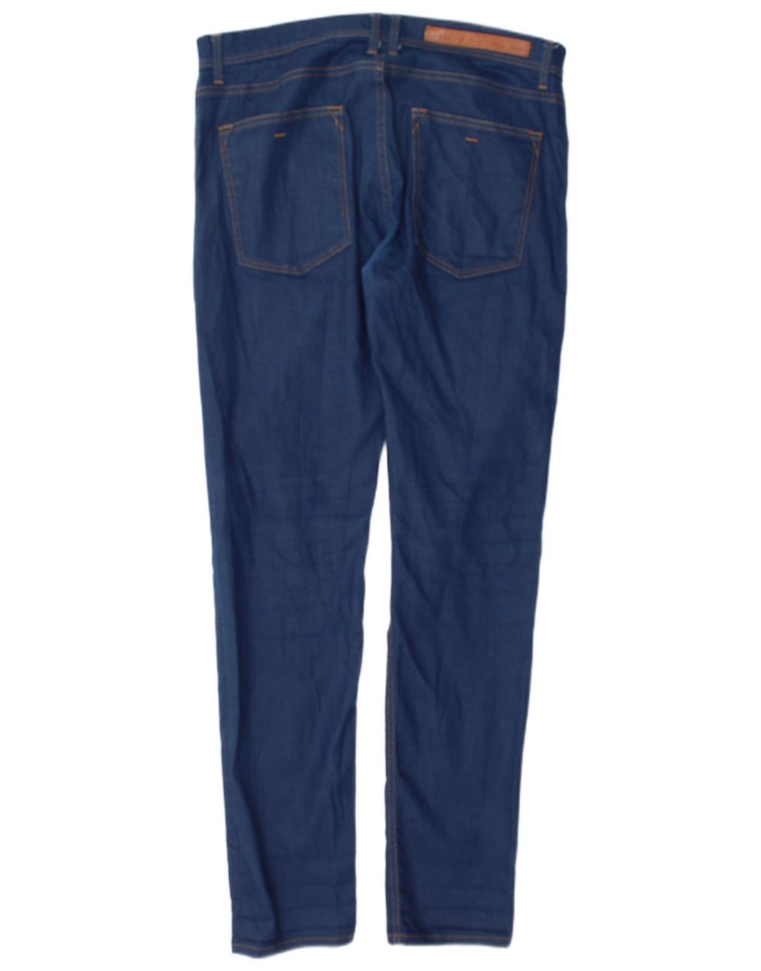 Jeans slim da uomo Zara EU 46 XL W36 L34 Blu