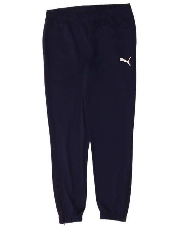Pantaloni da tuta da uomo PUMA Joggers Large in poliestere blu navy