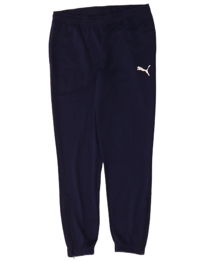 Pantaloni da tuta da uomo PUMA Joggers Large in poliestere blu navy