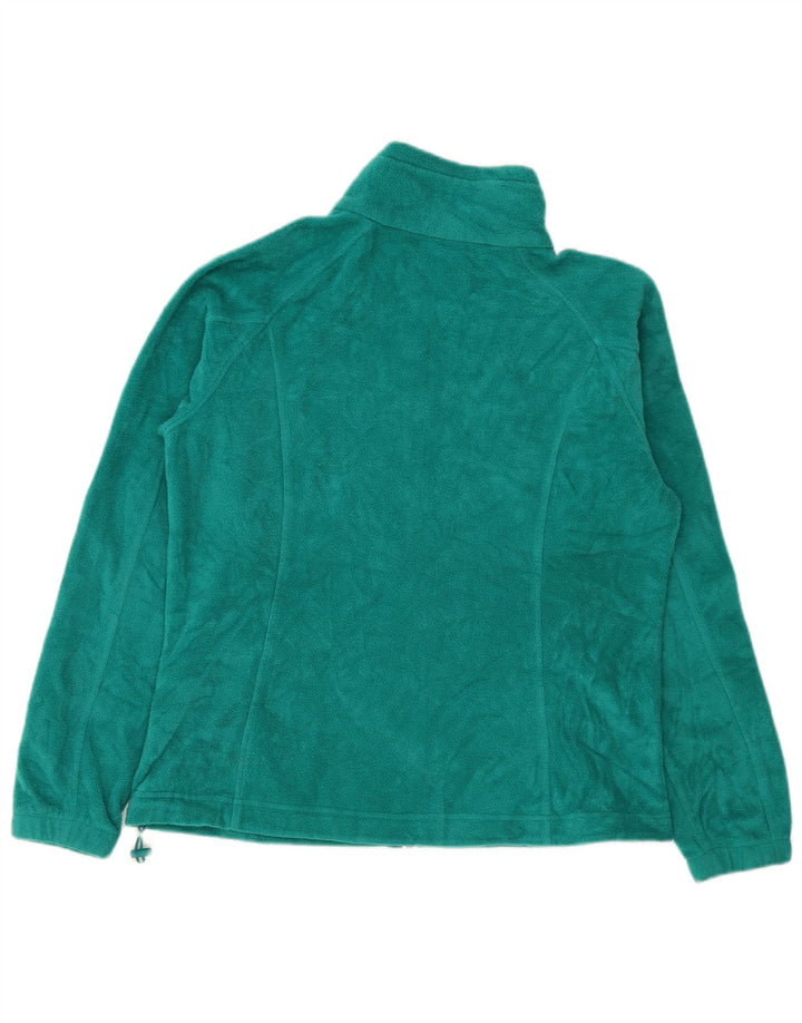 Giacca in pile da donna Columbia UK 18 XL verde poliestere