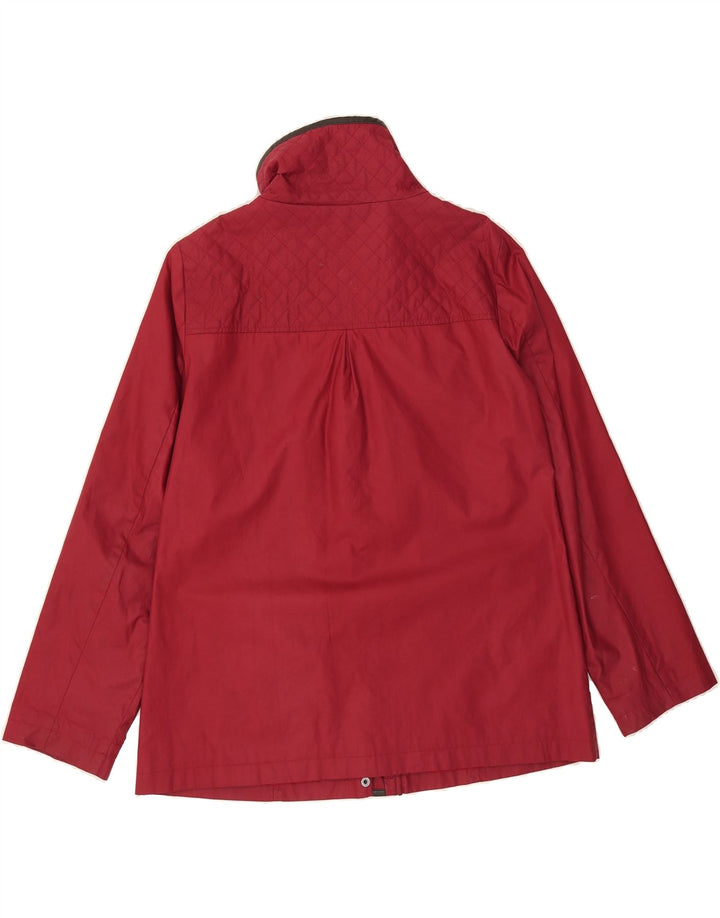 PACO BOUTIQUE Womens Utility Jacket UK 16 Large Red Cotton Vintage Paco Boutique and Second-Hand Paco Boutique from Messina Hembry 