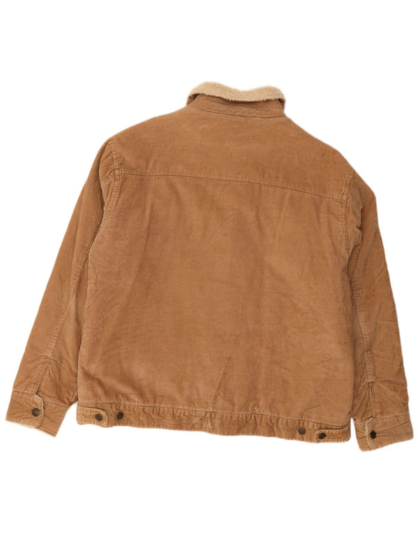 Giacca da uomo identica in velluto a coste Sherpa UK 42 XL Cotone beige