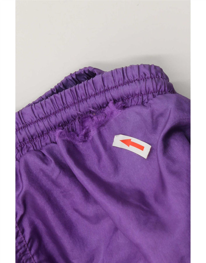 Pantaloni da tuta da uomo attivi Joggers Large Viola geometrico in poliammide