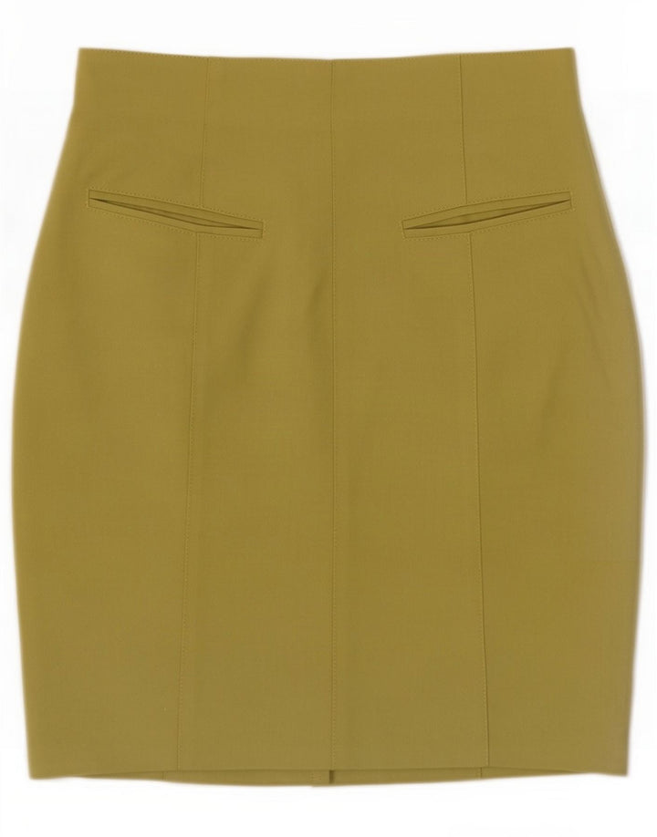 Sasch Minigonna da donna IT 44 Media W28 Verde Poliestere