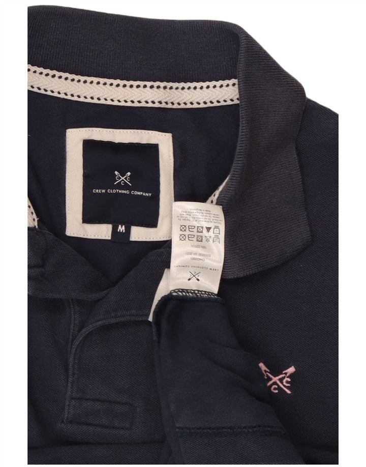 Crew Clothing Polo da uomo in cotone medio blu navy