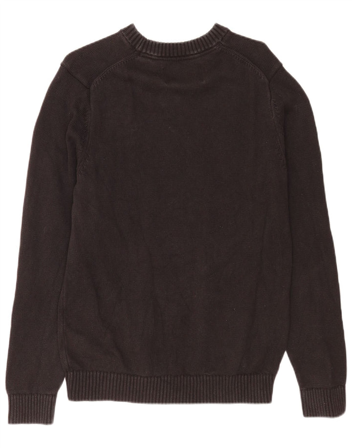 Calvin Klein Jeans da uomo maglione girocollo maglione medio nero classico