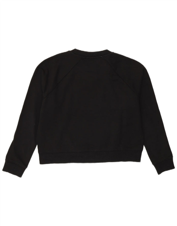 Felpa oversize con grafica corta da donna Vans, taglia UK 14, media, nera