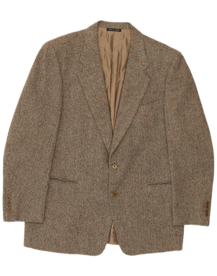 Pal Zileri Giacca blazer a 2 bottoni da uomo IT 54 2XL Lana d'agnello grigia
