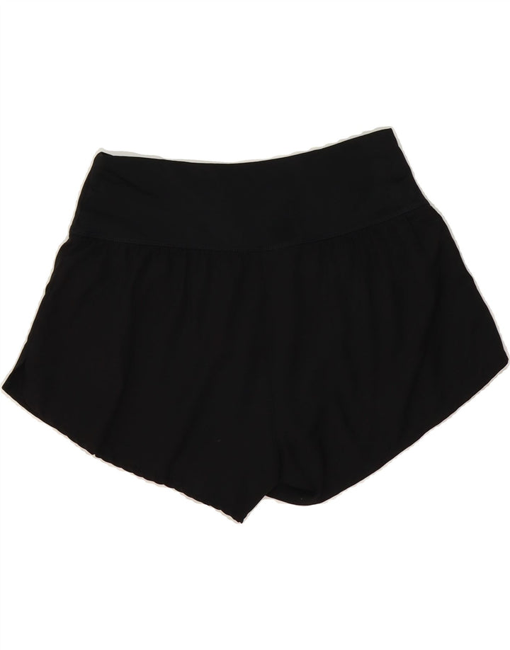 NIKE Womens Sport Shorts UK 14 Medium  Black Polyester Vintage Nike and Second-Hand Nike from Messina Hembry 