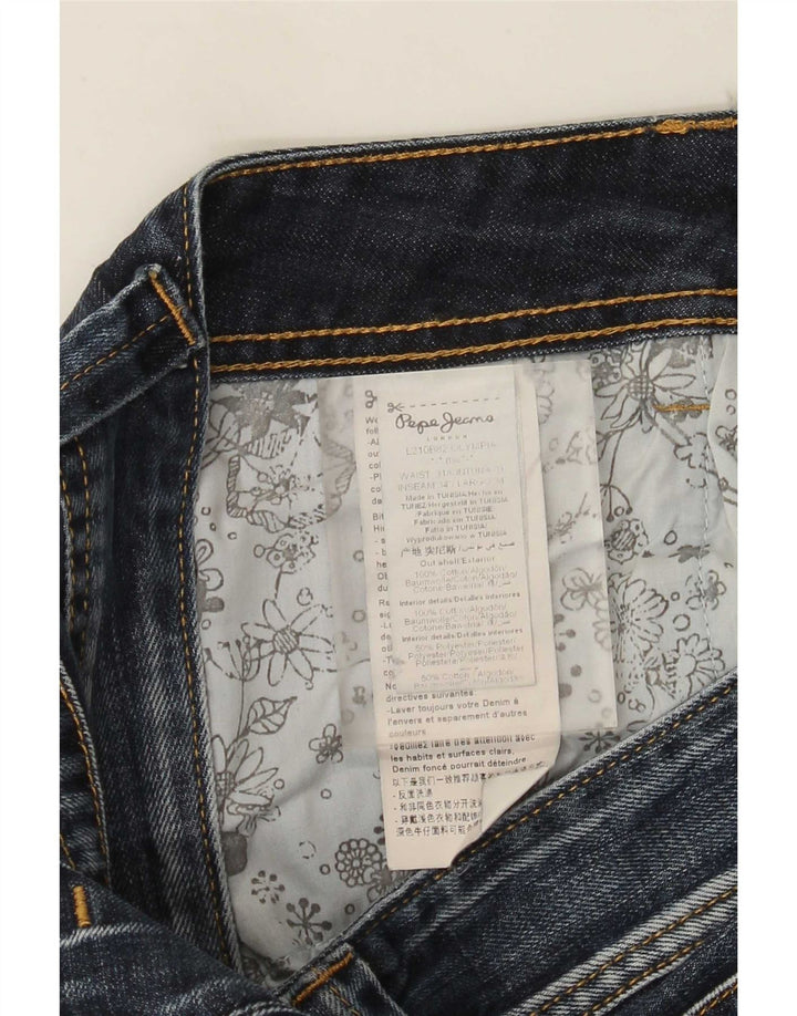 PEPE Jeans Donna Sciolto W31 L34 Cotone Blu