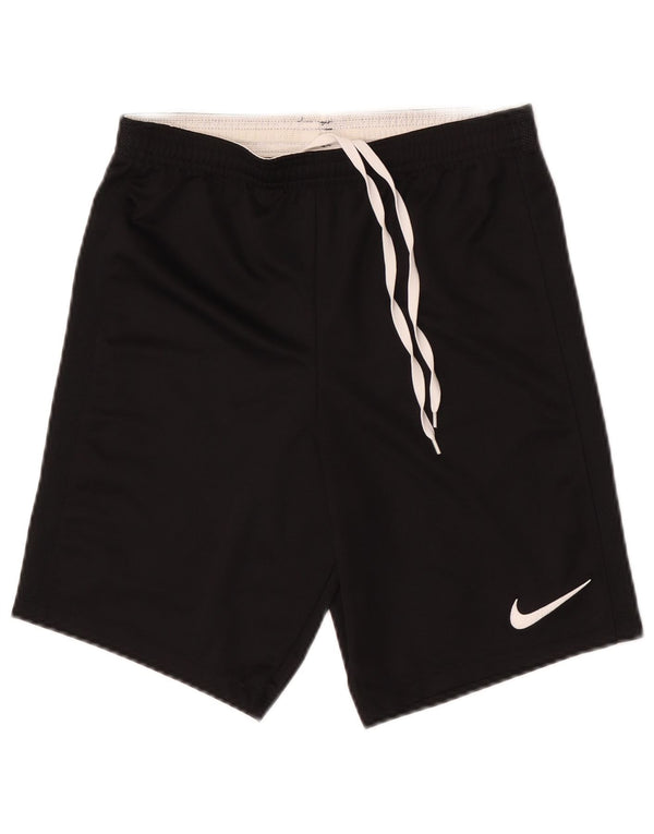 Pantaloncini sportivi Nike Dri Fit da uomo piccoli in poliestere nero