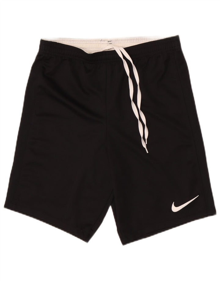 Pantaloncini sportivi Nike Dri Fit da uomo piccoli in poliestere nero