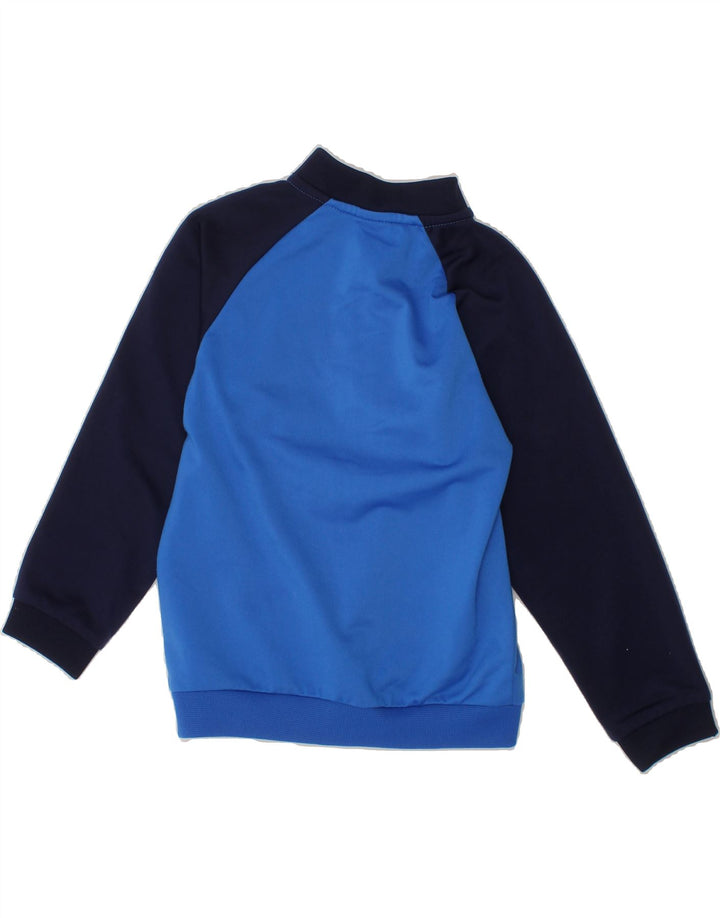 PUMA Boys Graphic Tracksuit Top Jacket 2-3 Years Blue Colourblock Vintage Puma and Second-Hand Puma from Messina Hembry 