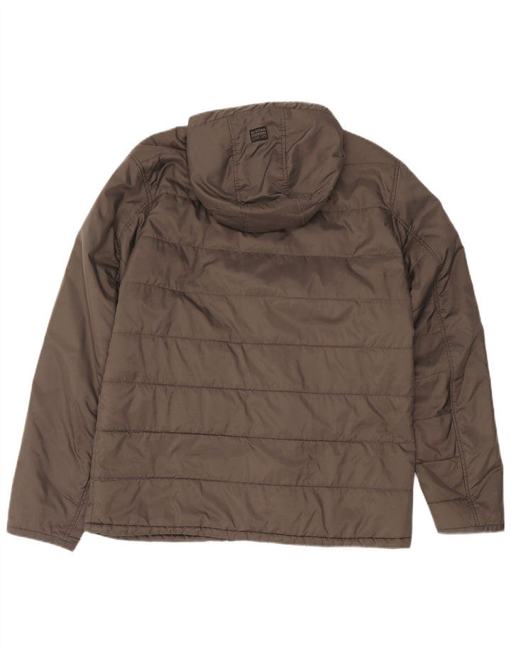 Giacca imbottita con cappuccio da uomo G-Star UK 44 2XL Nylon grigio