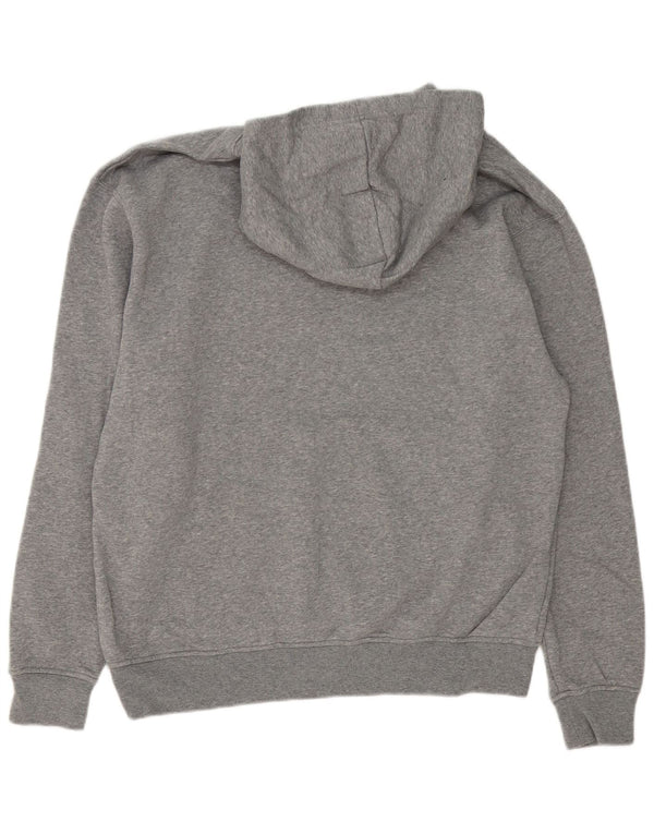 Felpa con cappuccio da uomo Jordan Large in cotone chiazzato grigio