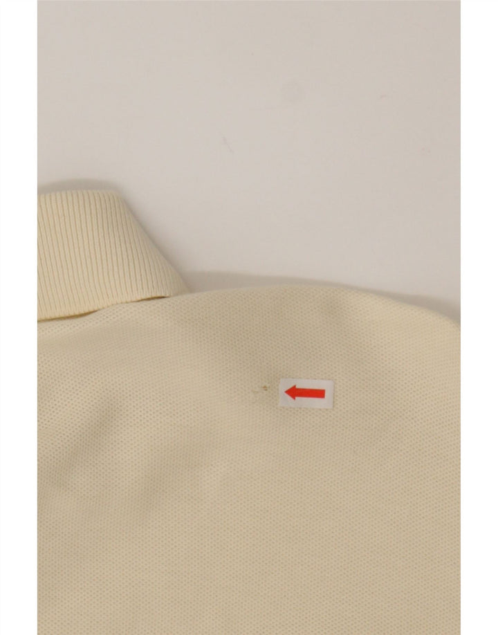 FILA Mens Polo Shirt XS Beige Vintage Fila and Second-Hand Fila from Messina Hembry 