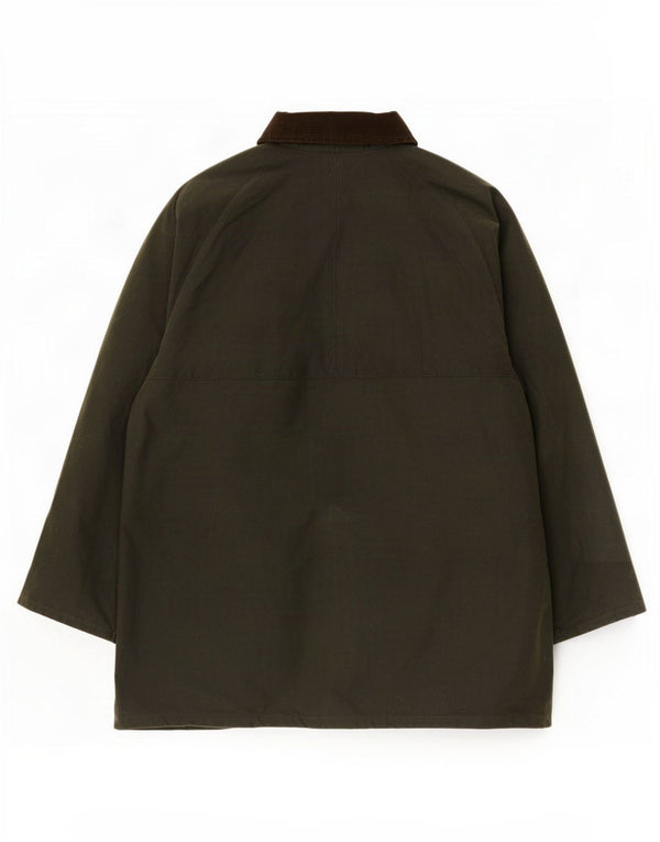 Giacca da uomo in cotone cerato Greenbelt UK 48 4XL Cachi