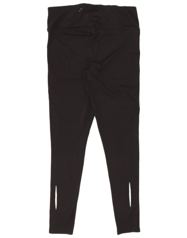 Leggings da donna Marks & Spencer UK 12 poliestere nero medio